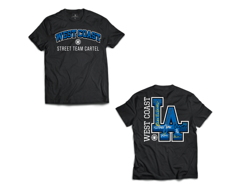 LA Theme T Shirt (Dodger Blue)