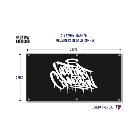 2' x 3' WCC Graffiti Banner