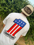 Legendary Snap Back 7 Panel Hat - Desert Tan