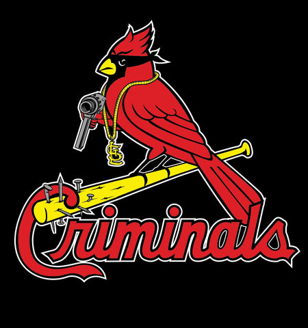 Criminals Tee Shirt - Red